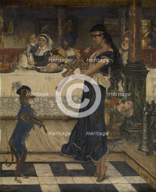 Gipsy, 1878. Creator: Victor Lagye.