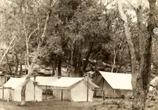 Gipsy Camp, Balmoral, c1920s. Creator: Unknown