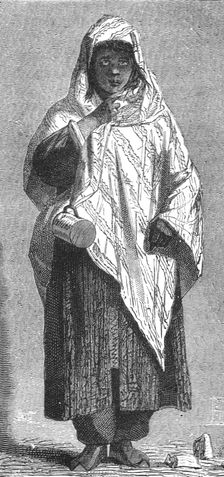 Gipsy Beggar; Notes on Albania 1875. Creator: Frederick A. Lyons