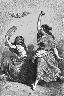 Gipsy Dance; An Autumn Tour in Andalusia 1875. Creator: Gustave Doré