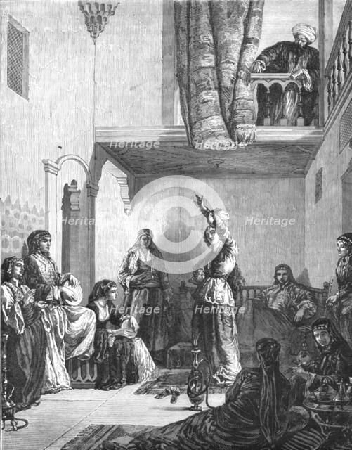 'Gipsy Dancer; Notes on Albania', 1875. Creator: Frederick A. Lyons.