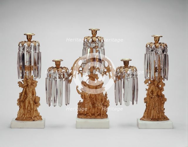 Girandoles, 1848/51. Creator: Cornelius and Company.