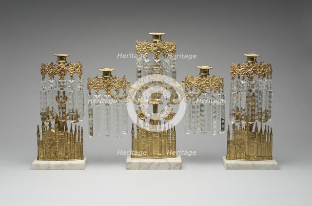 Girandoles, designed 1849. Creator: William F. Shaw.