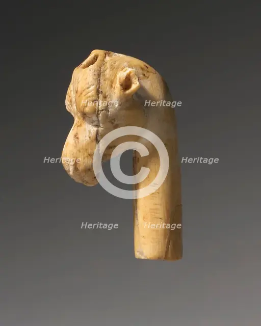 Giraffe Head, c. 1540-1296 BC. Creator: Unknown.