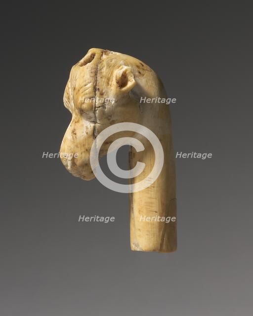 Giraffe Head, c. 1540-1296 BC. Creator: Unknown.