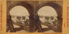 Girard Avenue and Connecting R.R. Bridge, Fairmount Park, Philadelphia, Pennsylvania, about 1872. Creator: James Cremer