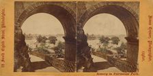Girard Avenue and Connecting R.R. Bridge, Fairmount Park, Philadelphia, Pennsylvania, about 1872. Creator: James Cremer