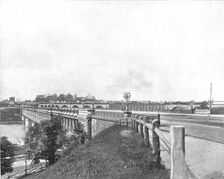 Girard Avenue Bridge, Philadelphia, USA, c1900. Creator: Unknown
