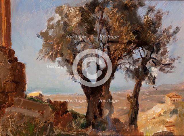 Girgenti (Trees), before 1890. Creator: Jan Ciaglinski.