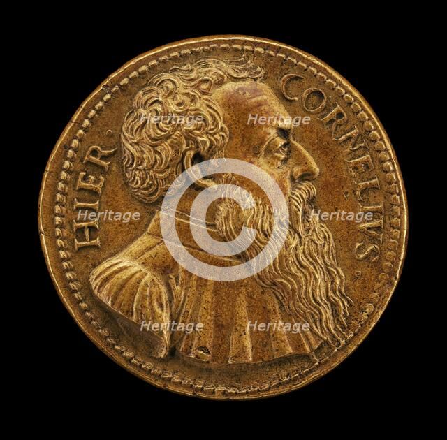 Girolamo Cornaro, c. 1486-1551, Venetian Patrician [obverse], 1540. Creator: Giovanni da Cavino.