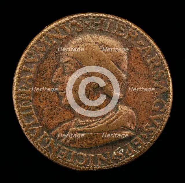 Girolamo Arsago, Bishop of Nice, 1511-1542 [obverse], 1513. Creator: Unknown.