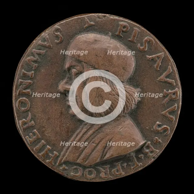 Girolamo di Benedetto Pesaro, Captain of Padua 1515 [obverse], c. 1515. Creator: Unknown.