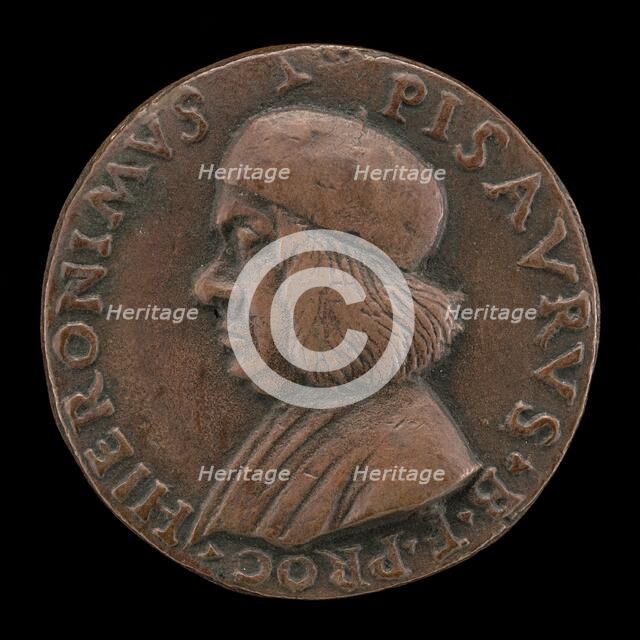 Girolamo di Benedetto Pesaro, Captain of Padua 1515 [obverse], c. 1515. Creator: Unknown.