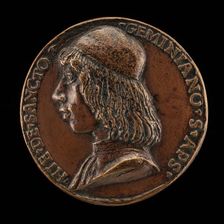 Girolamo Ridolfi of San Gimignano, 1465-1526, Apostolic Secretary, Consistorial Advocate, and Knight Creator: Niccolo Fiorentino