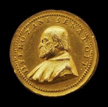 Girolamo Zane, Venetian Senator [obverse], 1540. Creator: Andrea Spinelli