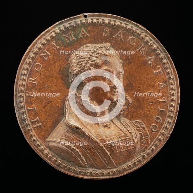 Girolama Sacrata of Ferrara, 1560. Creator: Pastorino Pastorini.