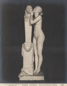 "Girl Whispering into the Ear of Venus", 1839, (1903). Creator: Neue Photographische Gesellschaft