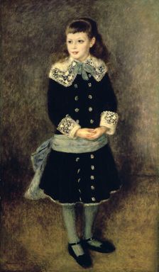 Girl with a Blue Sash late 19th/early 20th century. Artist: Pierre-Auguste Renoir