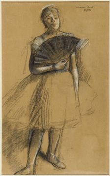 Girl with a Fan