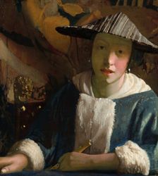 Girl with a Flute, probably 1665/1675. Creator: Jan Vermeer