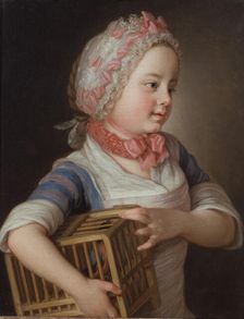 Girl with Bullfinch in a Cage, 1766