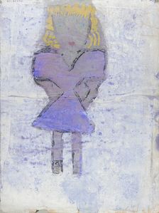 Girl with Blond Hair, ca. 1939-1940. Creator: Unknown