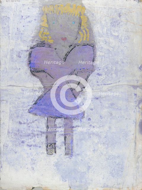 Girl with Blond Hair, ca. 1939-1940. Creator: Unknown.