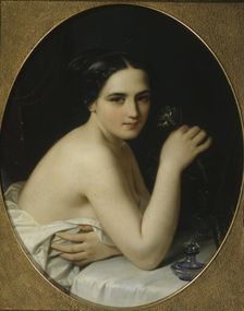 Girl With Flower