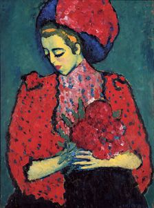 Girl with Peonies, 1909