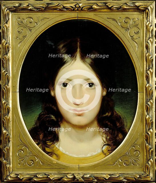 Girl. Artist: Amerling, Friedrich Ritter von (1803-1887)