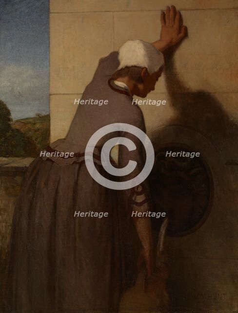 Girl at the Fountain, 1852-54. Creator: William Morris Hunt.