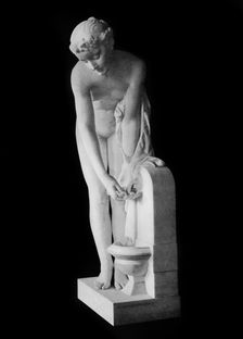 Girl at the Fountain 19th century, (1912).Artist: Alexandre Schoenewerk