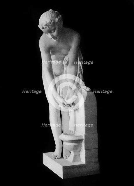 'Girl at the Fountain', 19th century, (1912).Artist: Alexandre Schoenewerk