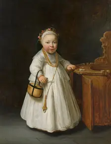 Girl by a High Chair. Creator: Govaert Flinck