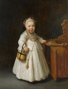 Girl by a High Chair. Creator: Govaert Flinck