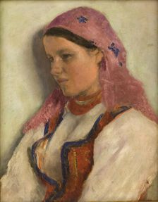 Girl from Bronowice, 1893-1894. Creator: Aleksander Gierymski