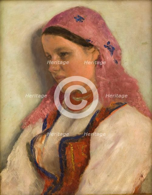 Girl from Bronowice, 1893-1894. Creator: Aleksander Gierymski.
