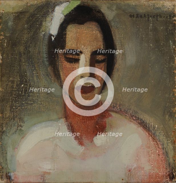 Girl from California I, 1919. Creator: Helene Schjerfbeck.