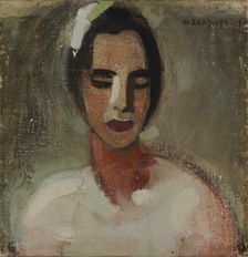 Girl from California I, 1919. Creator: Helene Schjerfbeck