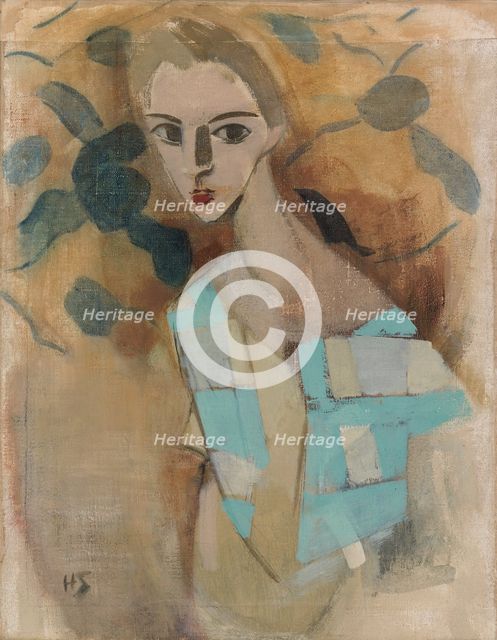 Girl from Eydtkuhne II, 1927. Creator: Helene Schjerfbeck.