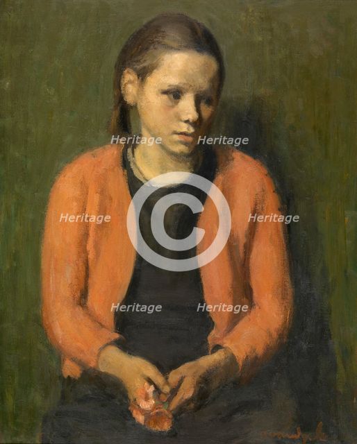 Girl from the Kempen, 1940s? Creator: Albert Van Dyck.