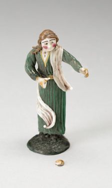 Girl, France, 18th century. Creator: Verres de Nevers