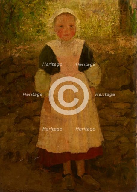 Girl in the Open Air, c1900. Creator: Unknown.