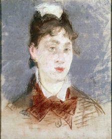 Girl in a Wing Collar c1880. Artist: Edouard Manet