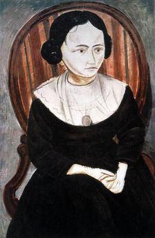 Girl in Black 1913. Creator: Andre Derain