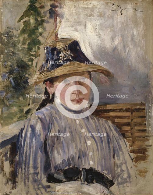 Girl in Blue. Creator: Ernst Josephson.