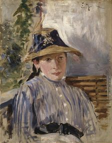 Girl in Blue. Creator: Ernst Josephson