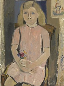 Girl in Pink, 1937. Creator: Gustave De Smet