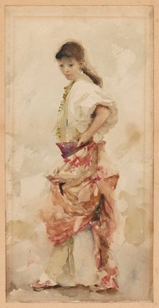 Girl in Spanish Costume, 1879/80. Creator: John Singer Sargent