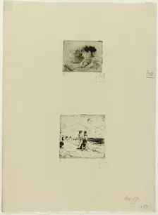 Girl Reading, 1883. Creator: Robert Frederick Blum